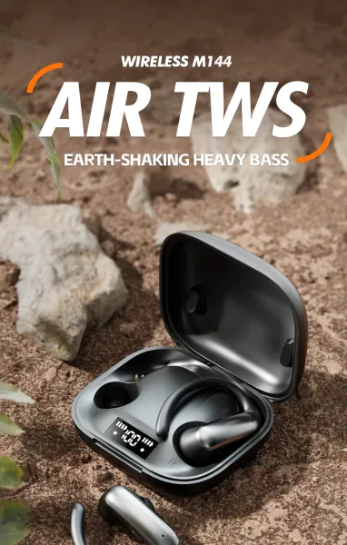 Design Open-Ear Wireless Earphones Black - 3