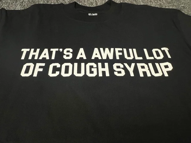 Cough Syrup T-Shirts Short-Sleeve Graphic Print product detail image 10