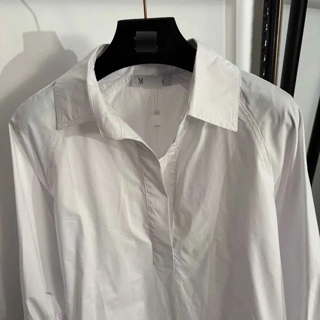 Unbranded Shirts Collared tunic shirt with drawstring cuffs product detail image 4