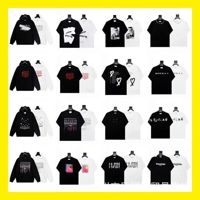 Maison Margiela Hoodies & Sweatshirts Number Graphic Logo Hoodie product detail image 3