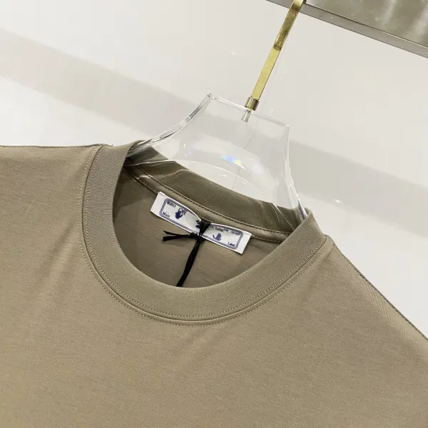 Off-White Arrow Logo T-Shirt Olive Green T-Shirt - 6
