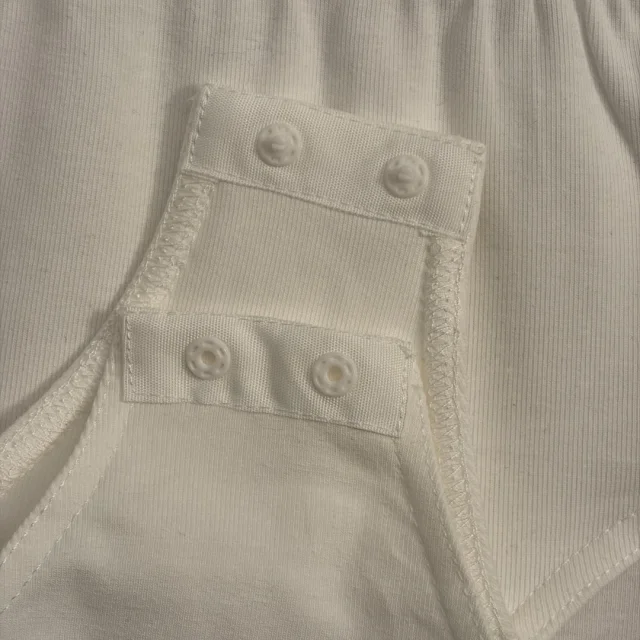 Alaïa Underwear Logo-print scoop-neck bodysuit product detail image 8