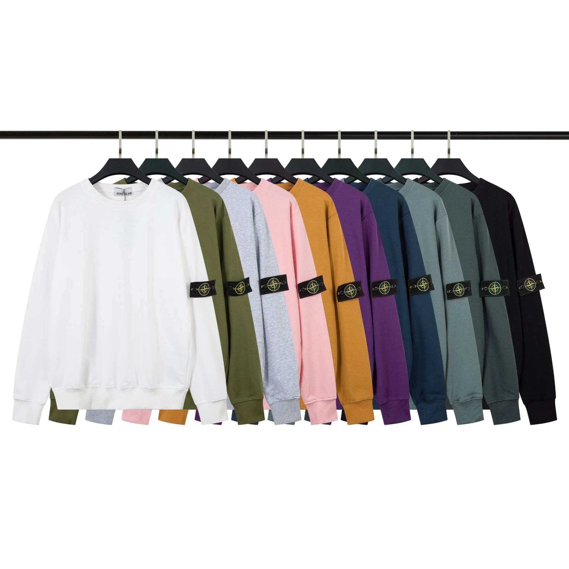 Stone Island Hoodies & Sweatshirts Crewneck Sweatshirt with Compass Badge image 2