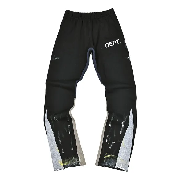 Gallery Dept. Paint-Splattered Sweatpants Orange - 22