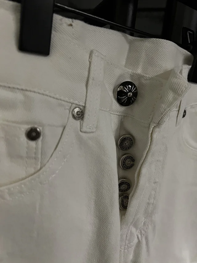 Unbranded Jeans Straight-Leg with Cross Appliqué product detail image 8