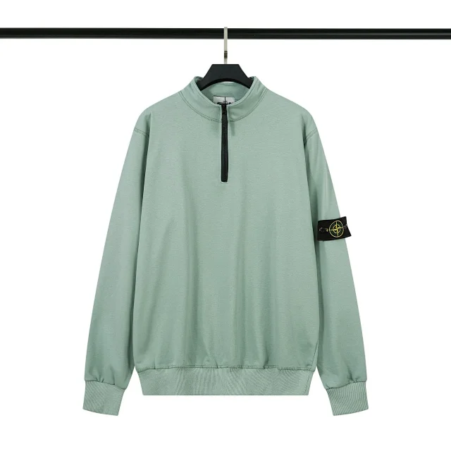 Stone Island Hoodies & Sweatshirts Crewneck Sweatshirt with Compass Badge product detail image 28