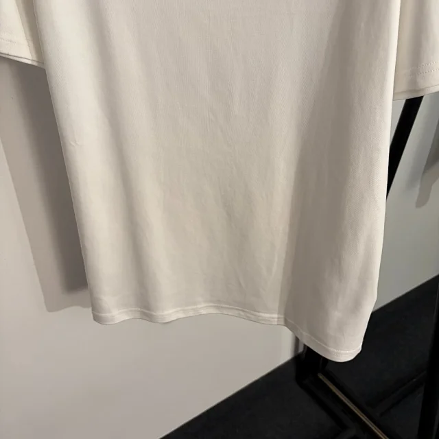 Unbranded T-Shirts Oversized T-Shirt with Gold Fishbone Pendant Embellishments product detail image 5