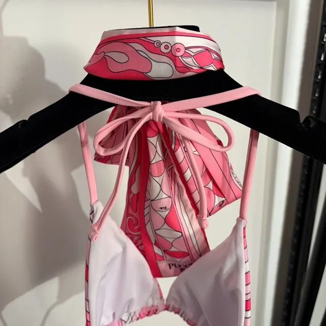 Gucci Swimwear Triangle Bikini Set product detail image 7