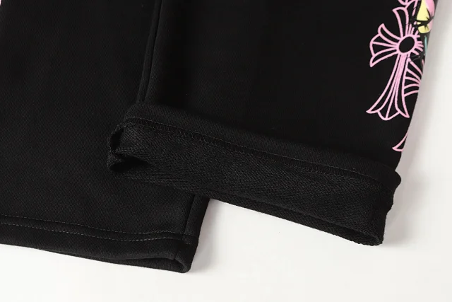 Chrome Hearts Trousers Drawstring wide-leg with cross graphics product detail image 15