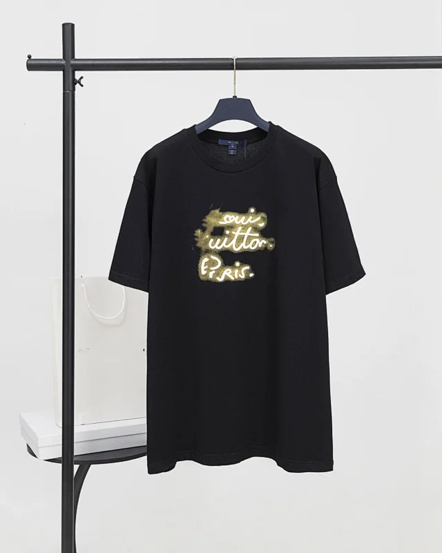 Louis Vuitton T-Shirts Short-Sleeve Graphic Print T-Shirt product detail image 27