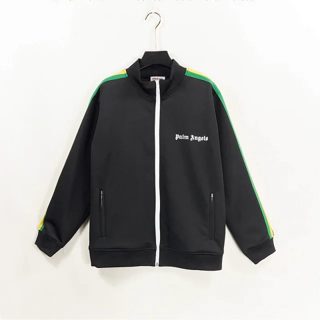 Palm Angels Tracksuits Side-stripe zip track jacket and pants set product detail image 7