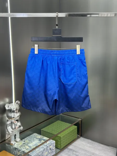 Gucci GG Monogram Print Swim Shorts Lime Green - 39