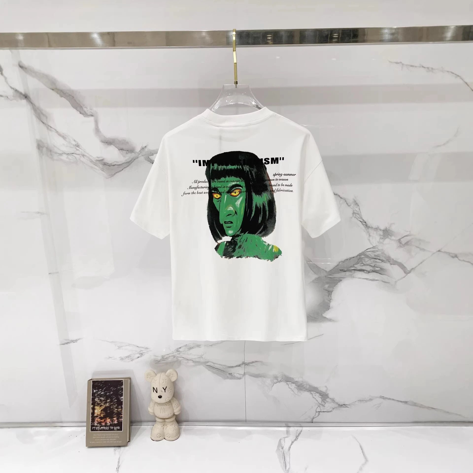 Off-White T-Shirts 99 Impressionism Graphic Short-Sleeve T-Shirt image 4