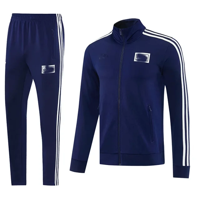 Unbranded Tracksuits Zip-Front Stand-Collar Striped Tracksuit product detail image 7