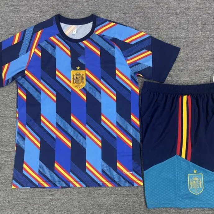 Brazilian Football Confederation Jerseys Children's short-sleeve shirt and shorts set image 2