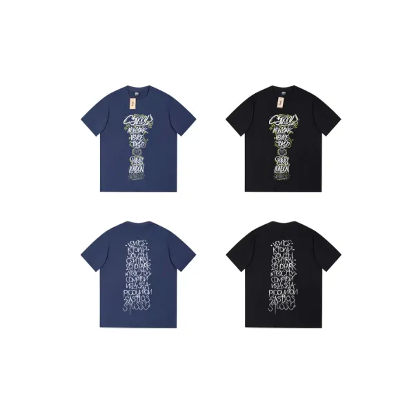 Design Insect Print White T-Shirt - 8