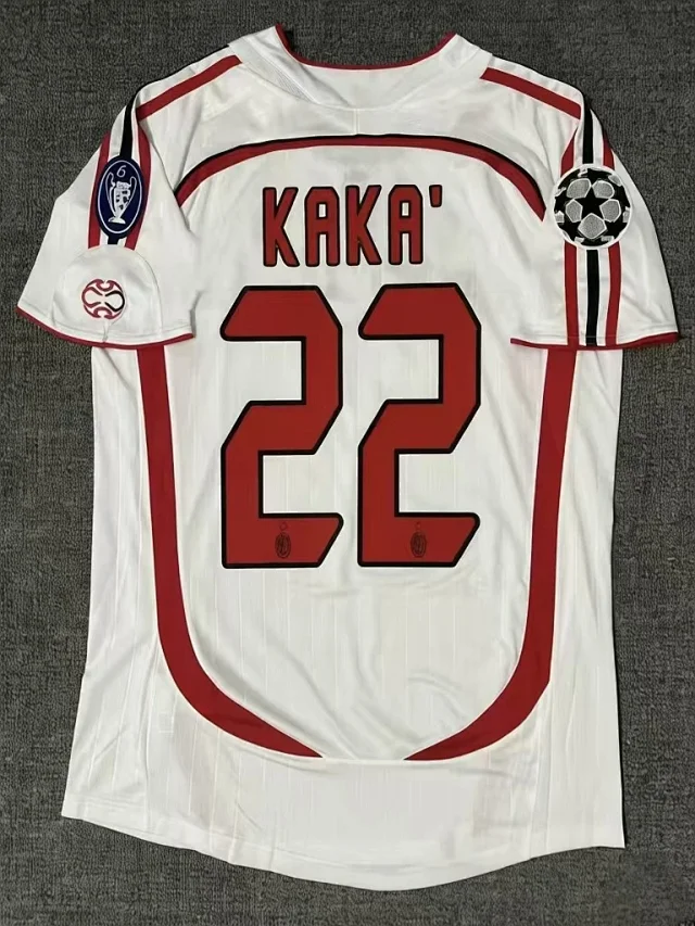 AC Milan Football Jerseys 2006–07 retro home/away player jersey product detail image 12