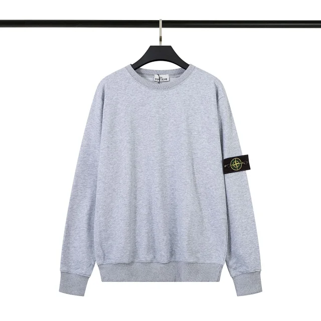 Stone Island Hoodies & Sweatshirts Crewneck Sweatshirt with Compass Badge product detail image 33