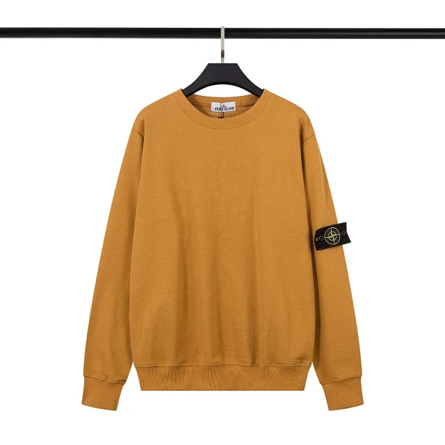 Stone Island Hoodies & Sweatshirts Crewneck Sweatshirt with Compass Badge product detail image 20