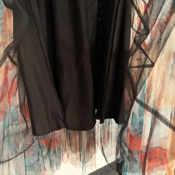 Hermès Horse Print T-Shirt and Tulle Skirt Set Multicolor - 13