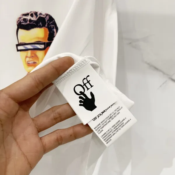 Off-White '99' Impressionism Graphic T-Shirt Black - 22