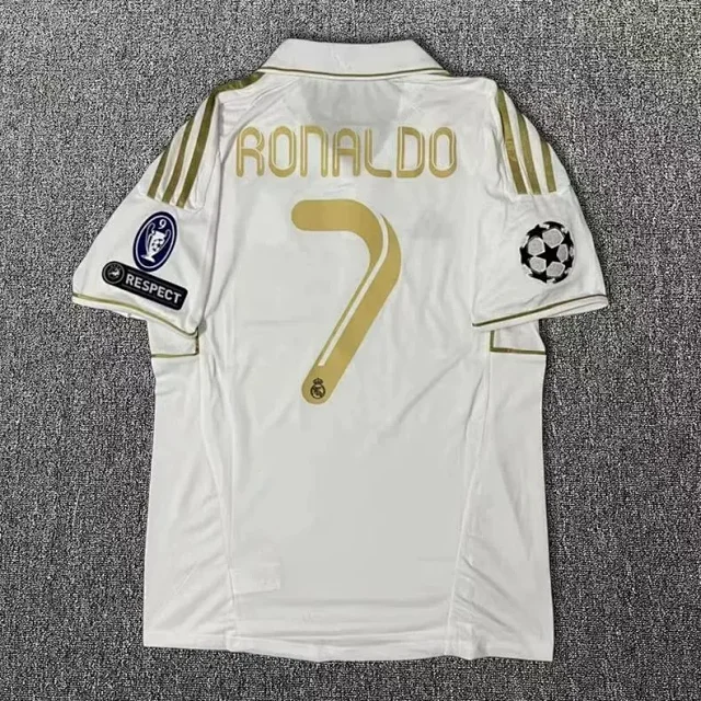 Real Madrid Football Jerseys Ronaldo No. 7 Retro Jersey product detail image 1