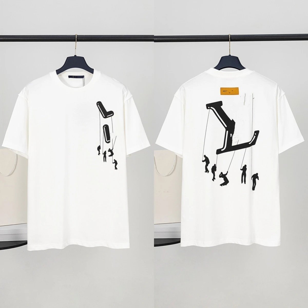 9930白色（伞兵人物印花）