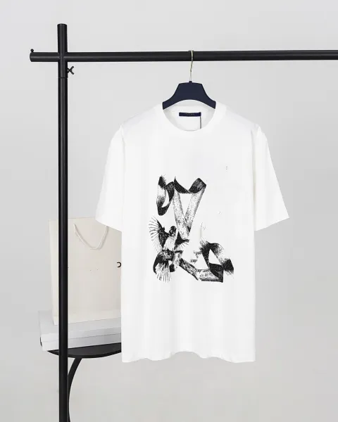 Design Five Heads Graphic White T-Shirt - 22
