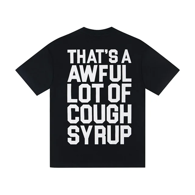 Cough Syrup T-Shirts Short-Sleeve Graphic Print product detail image 15
