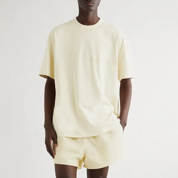 Fear of God Essentials 1977 Black Shorts - 9