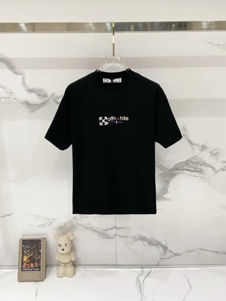 Off-White Arrow Logo T-Shirt Olive Green T-Shirt - 22