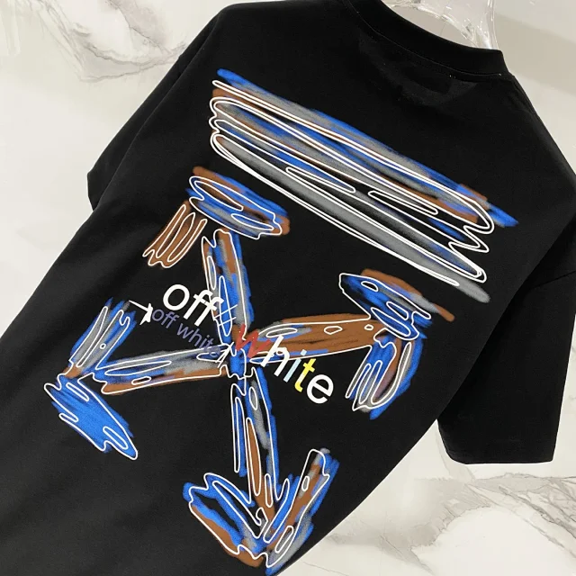 Off-White T-Shirts Short-Sleeve Logo Print product detail image 24