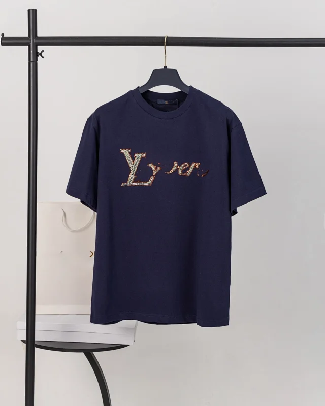 Louis Vuitton T-Shirts Short-Sleeve Graphic Print T-Shirt product detail image 38