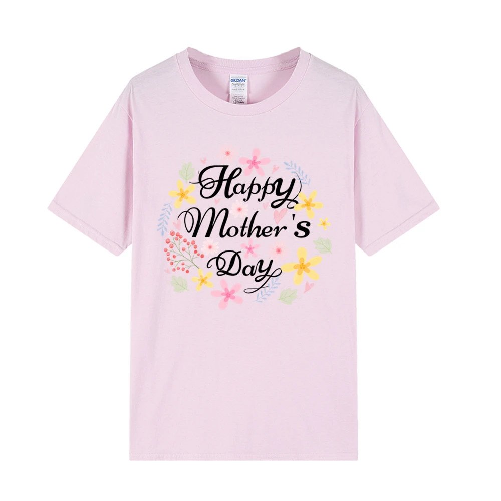 Gildan I Love My Mom Heart Graphic Black T-Shirt - 4
