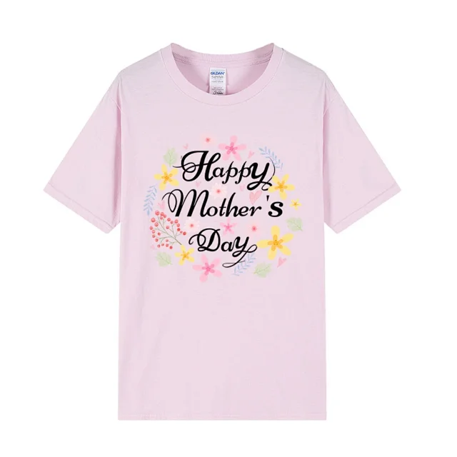 Gildan T-Shirts Mother's Day Tulip Graphic product detail image 3