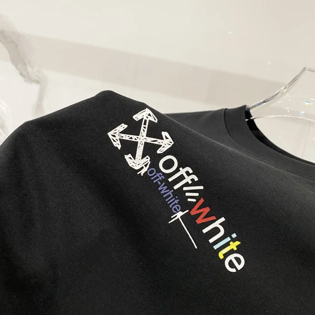 Off-White T-Shirts Short-Sleeve Logo Print product detail image 26