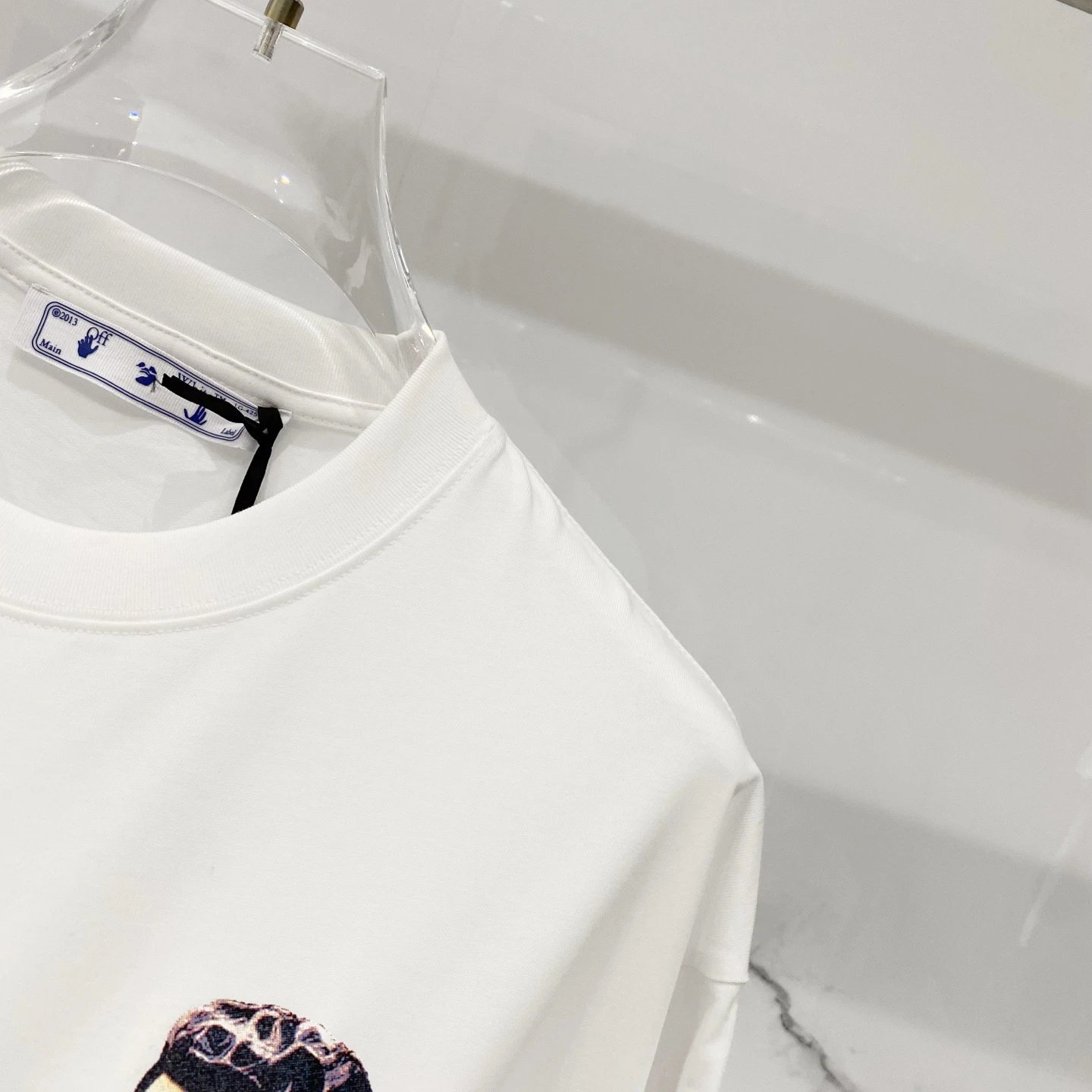Off-White '99' Impressionism Graphic T-Shirt Black - 21