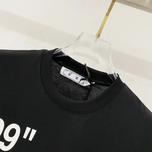 Off-White '99' Impressionism Graphic T-Shirt Black - 25