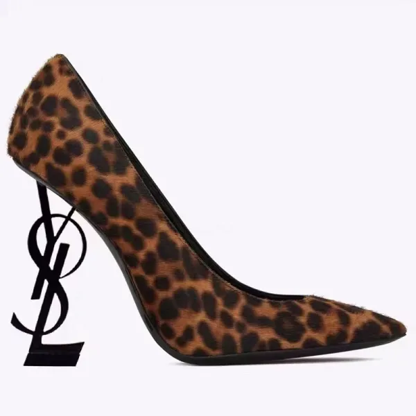 Saint Laurent Tribute Patent Leather Black Stilettos - 8