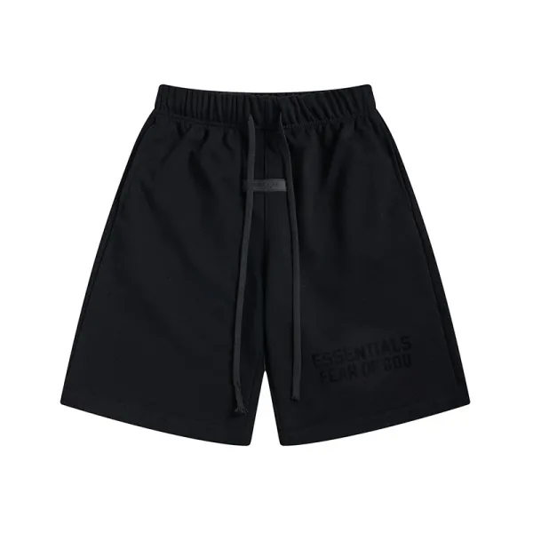 Fear of God Essentials 1977 Black Shorts - 38