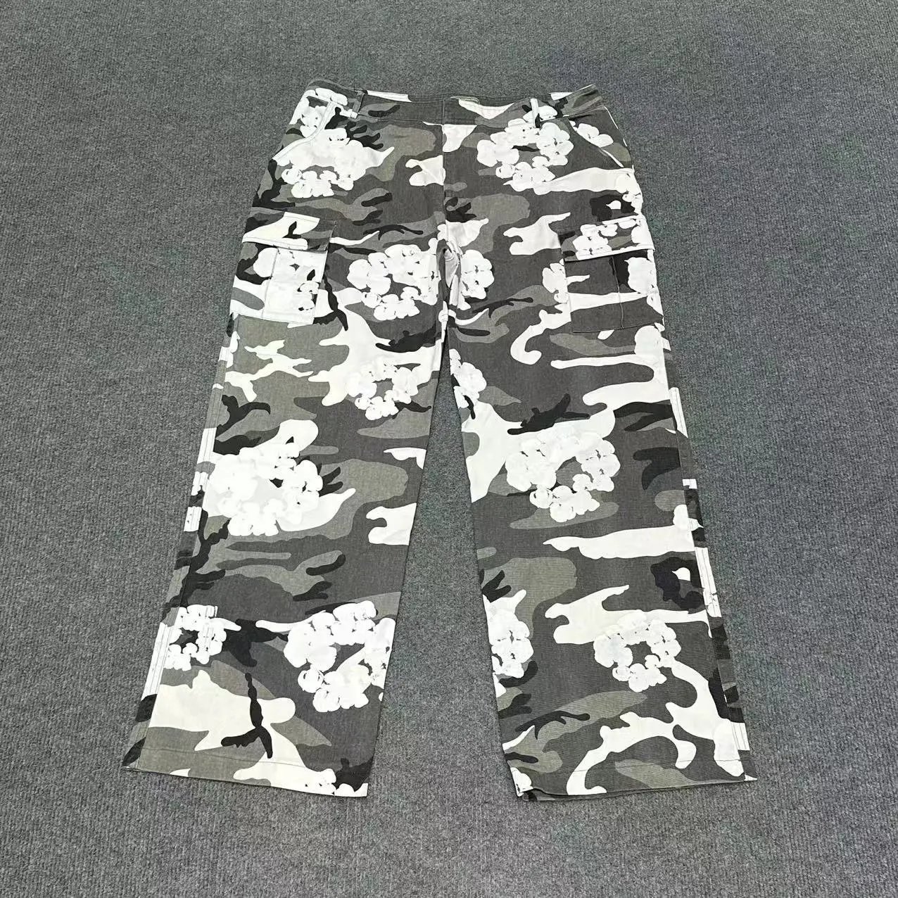 Unbranded Trousers Camouflage Cargo image 4