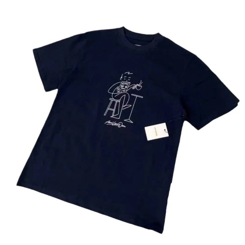 Aimé Leon Dore T-Shirts Logo Graphic Short-Sleeve T-Shirt image 5