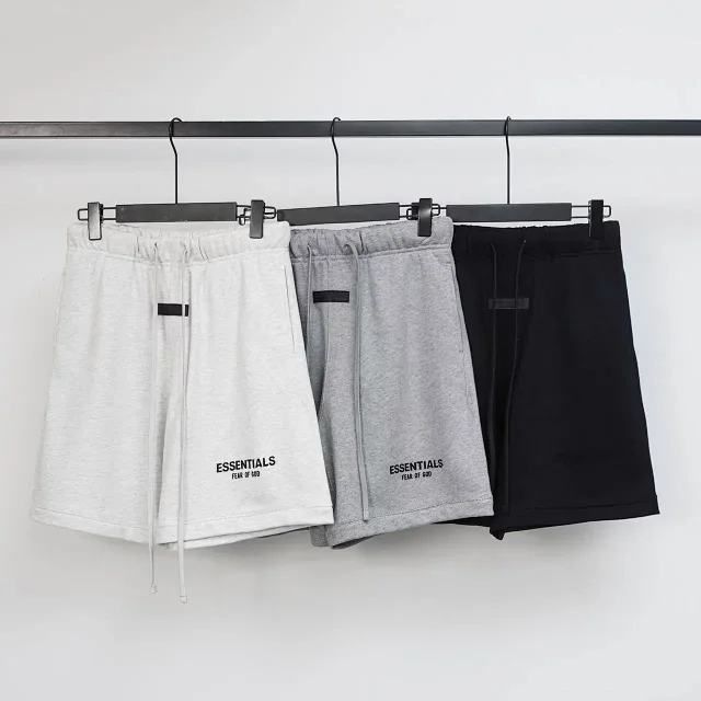 Fear of God Trousers ESSENTIALS logo drawstring sweatpants product detail image 5