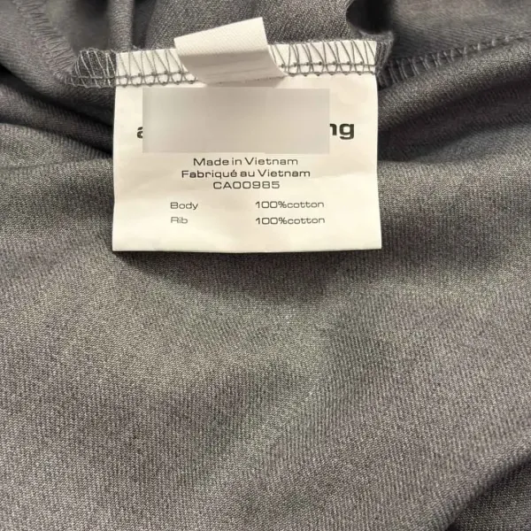 Alexander Wang Wa.n Logo Black Relaxed Fit Pants - 12