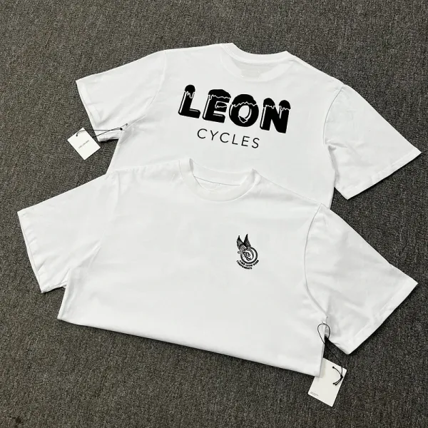 Aimé Leon Dore Rose Embroidered Beige T-Shirt - 65