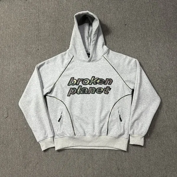 Broken Planet Logo Sweatpants Brown - 28