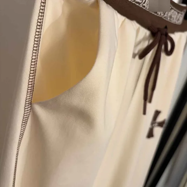 Unbranded Matching Sets Short-Sleeve T-Shirt and Drawstring Trousers Set with Cross Appliqué product detail image 9