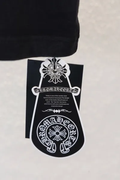 Chrome Hearts Cross Logo Washed Black T-Shirt - 12