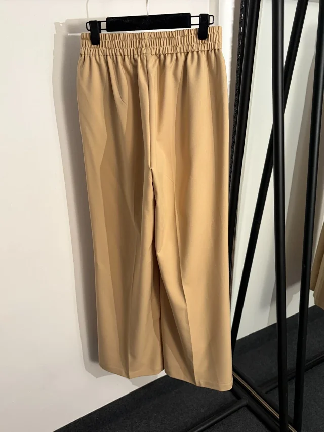 Celine Trousers Elastic-Waist Wide-Leg product detail image 3