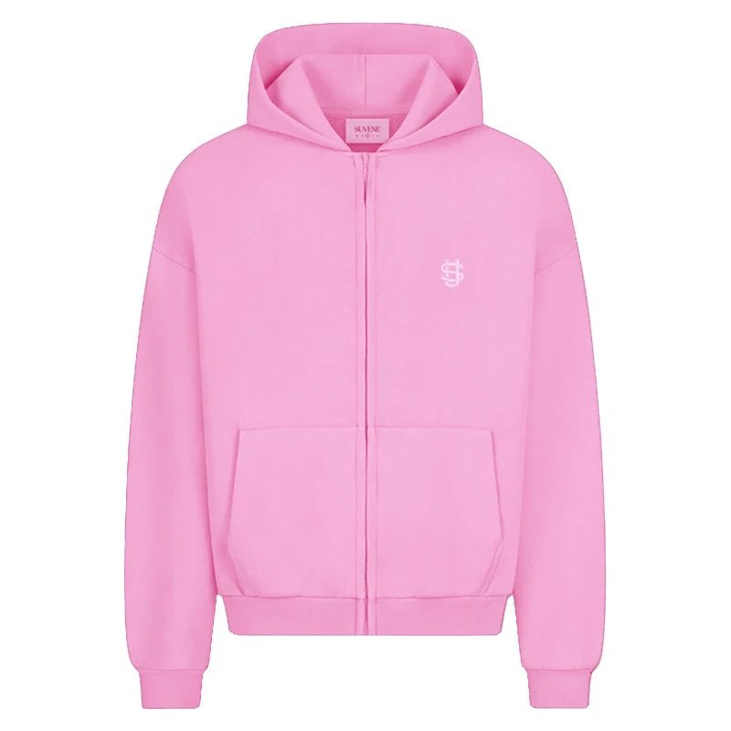 Pink hoodie